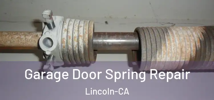 Garage Door Spring Repair Lincoln-CA